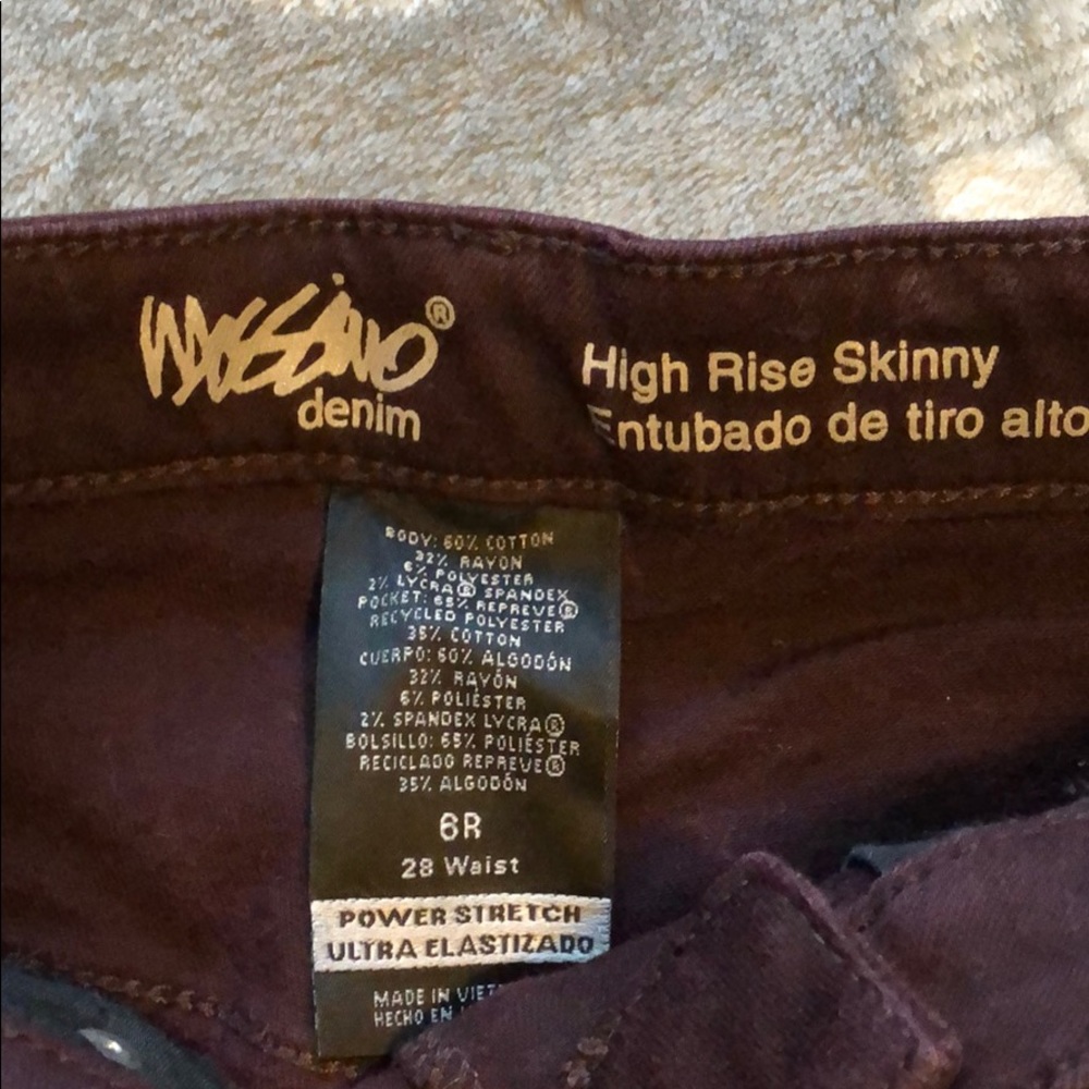 Target pants! Burgundy! Mossimo brand